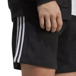 Clearance 3 Stripes French Terry Shorts Men - Black, White Shorts