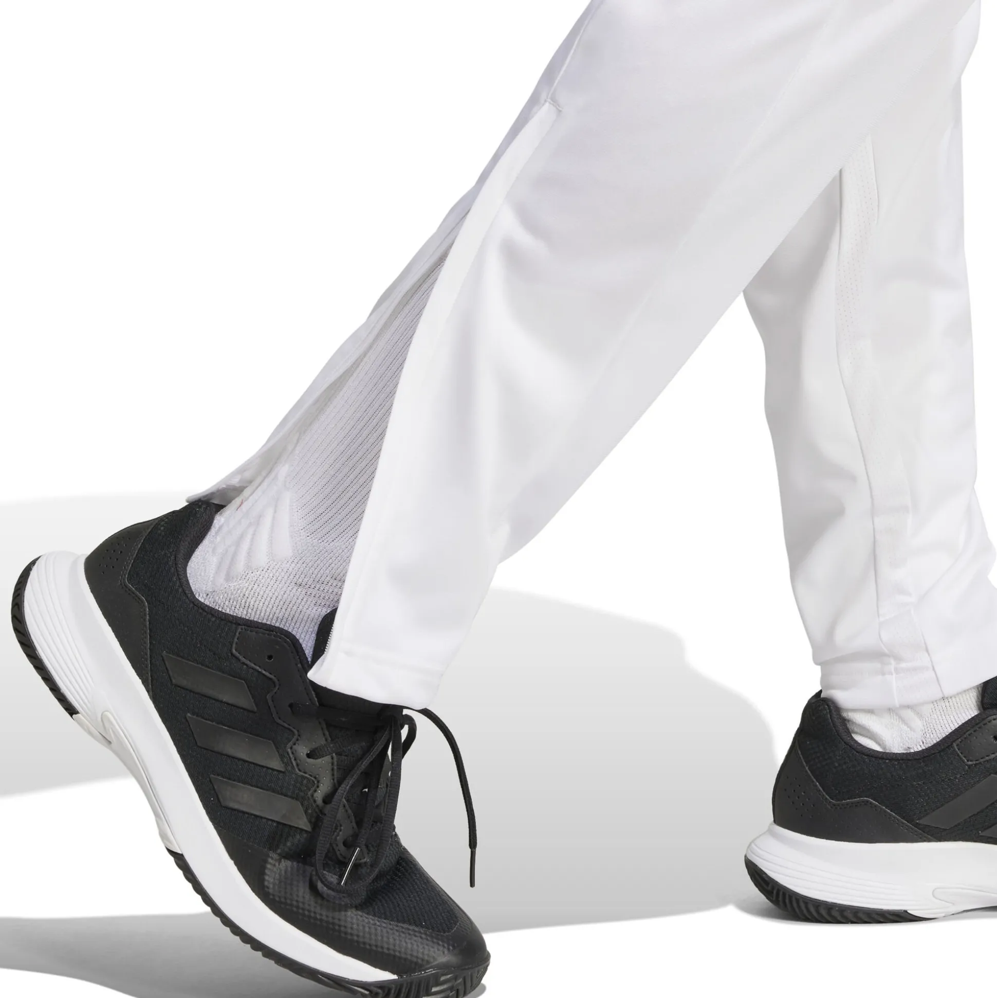 Best 3 Stripes Knit Training Pants Men - White, Black Pants