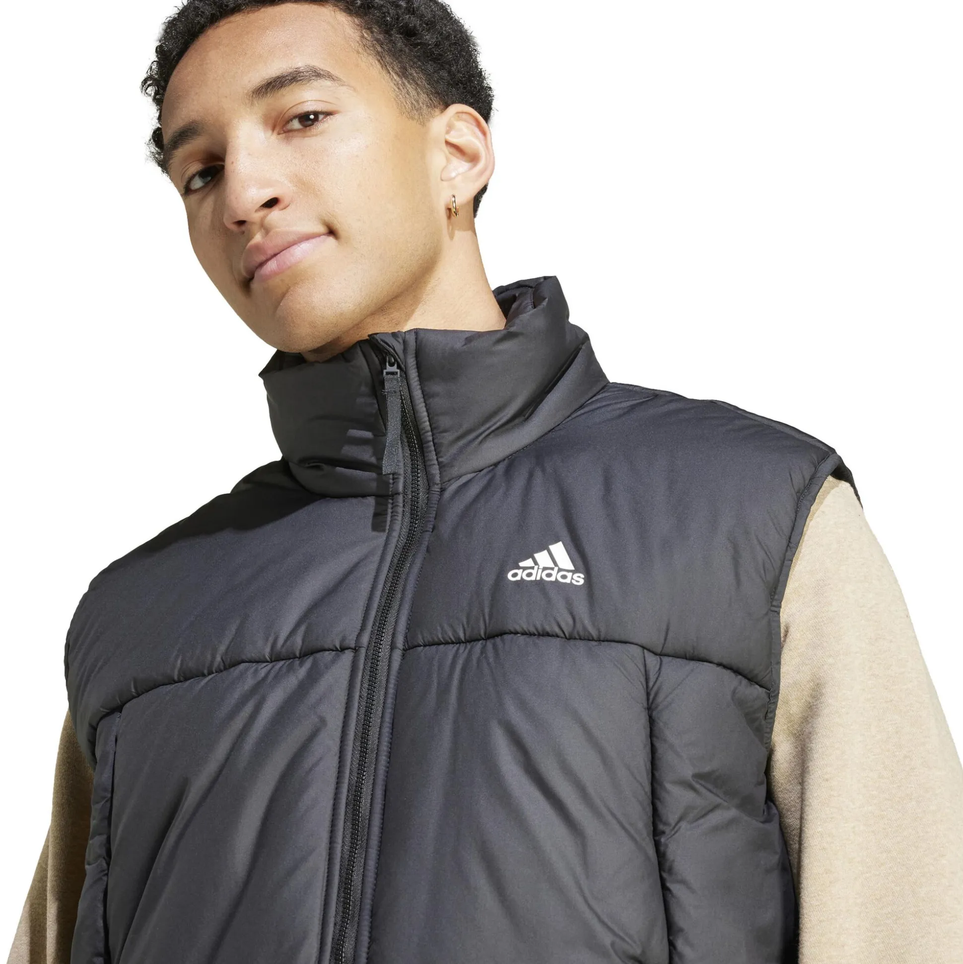 Sale 3 Stripes Puffy Vest Men - Jackets