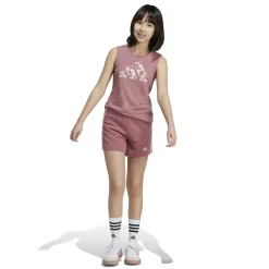 Store 3 Stripes Shorts Kids - Antique Pink Shorts