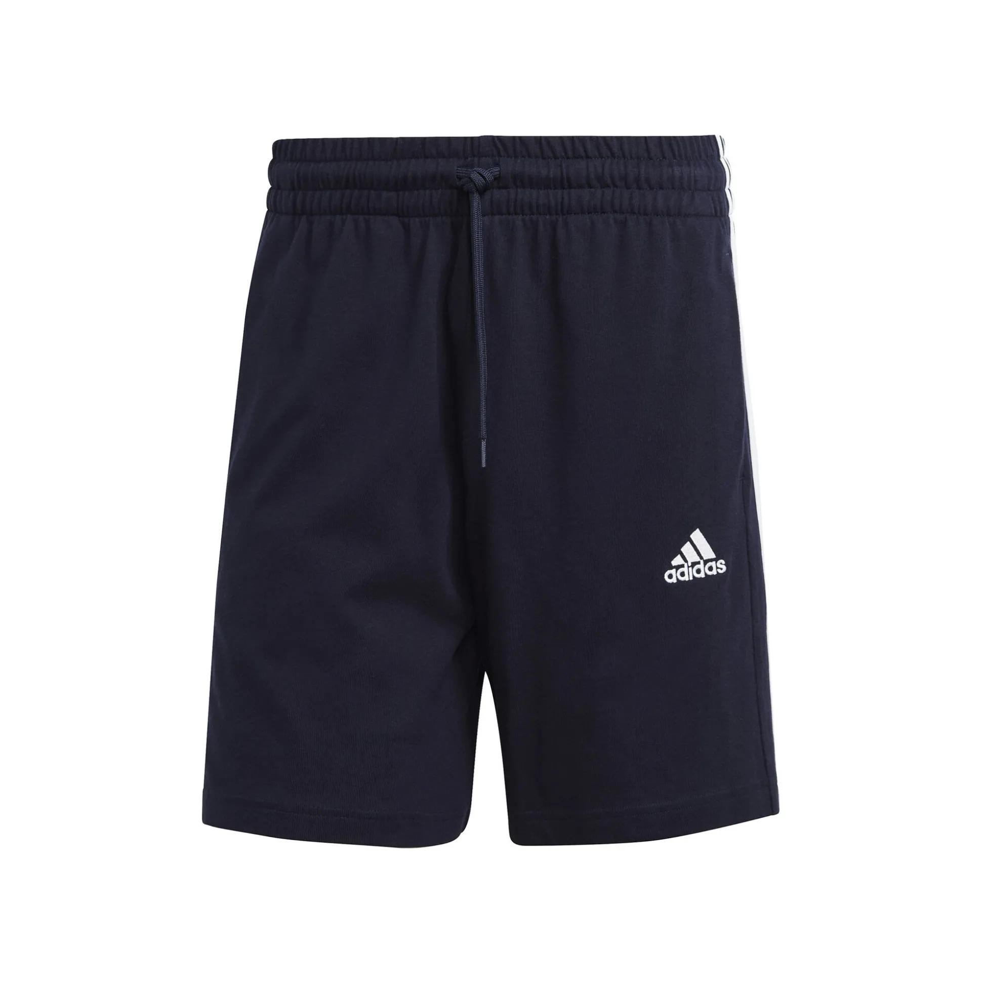 Best 3 Stripes Single Jersey 7 Shorts Men - Dark Blue Shorts