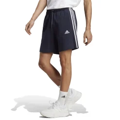 Best 3 Stripes Single Jersey 7 Shorts Men - Dark Blue Shorts