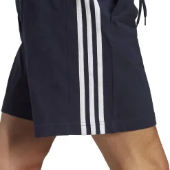 Best 3 Stripes Single Jersey 7 Shorts Men - Dark Blue Shorts