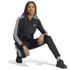 Cheap 3 Stripes Tracksuit Women - Black, White Tracksuits