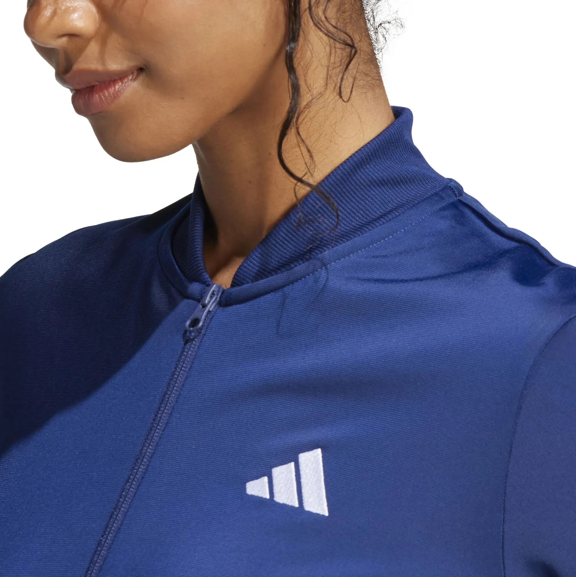 Shop 3 Stripes Tracksuit Women - Dark Blue Tracksuits
