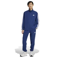 Clearance 3 Stripes Woven Tracksuit Men - Dark Blue Tracksuits