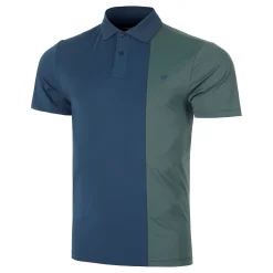 Outlet Ace Block Polo Men - Dark Blue, Green Shirts