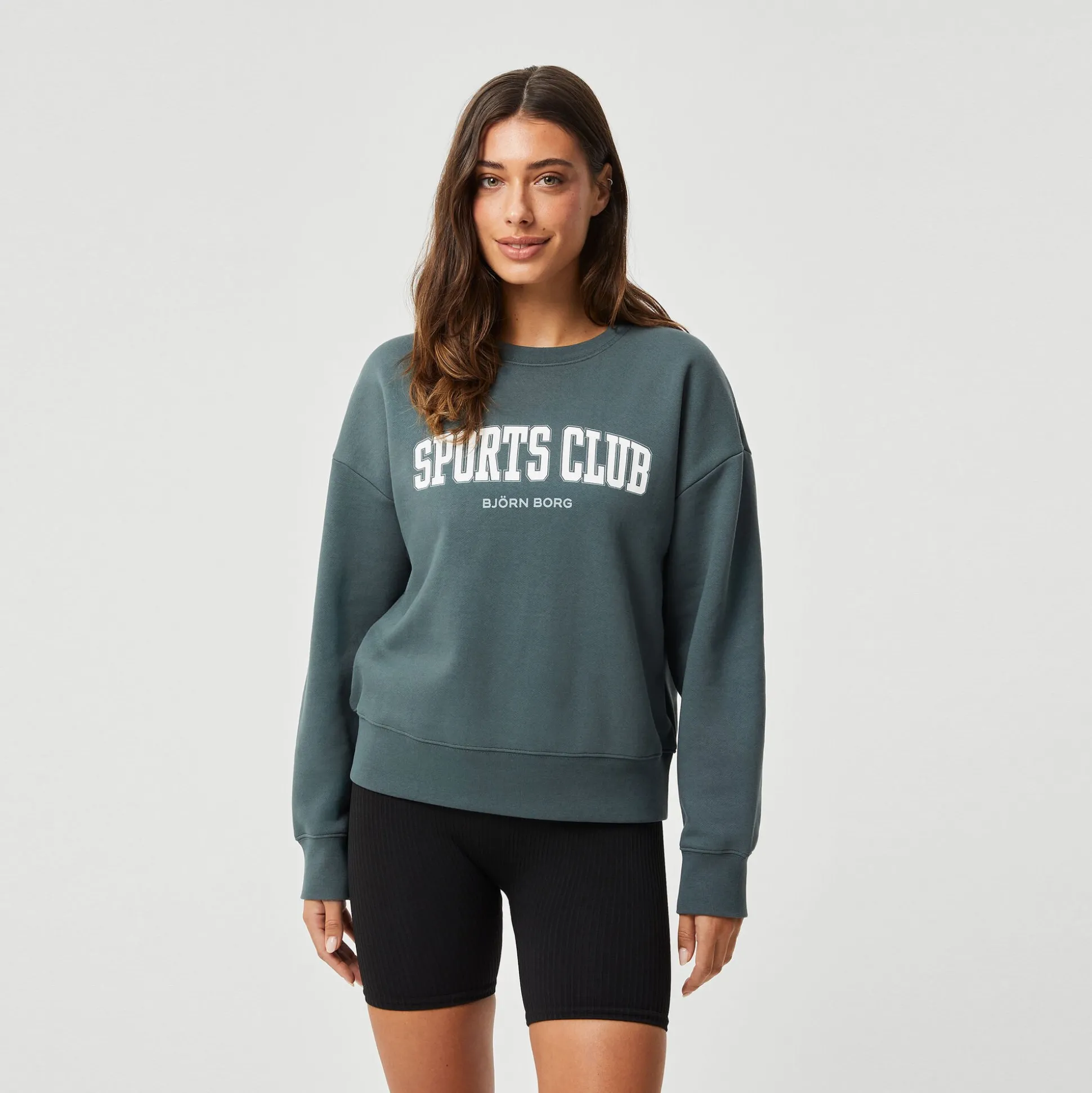 Cheap Ace Boyfriend Sweatshirt Women - Dark Green Hoodies & Sweaters