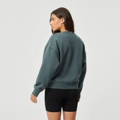 Cheap Ace Boyfriend Sweatshirt Women - Dark Green Hoodies & Sweaters