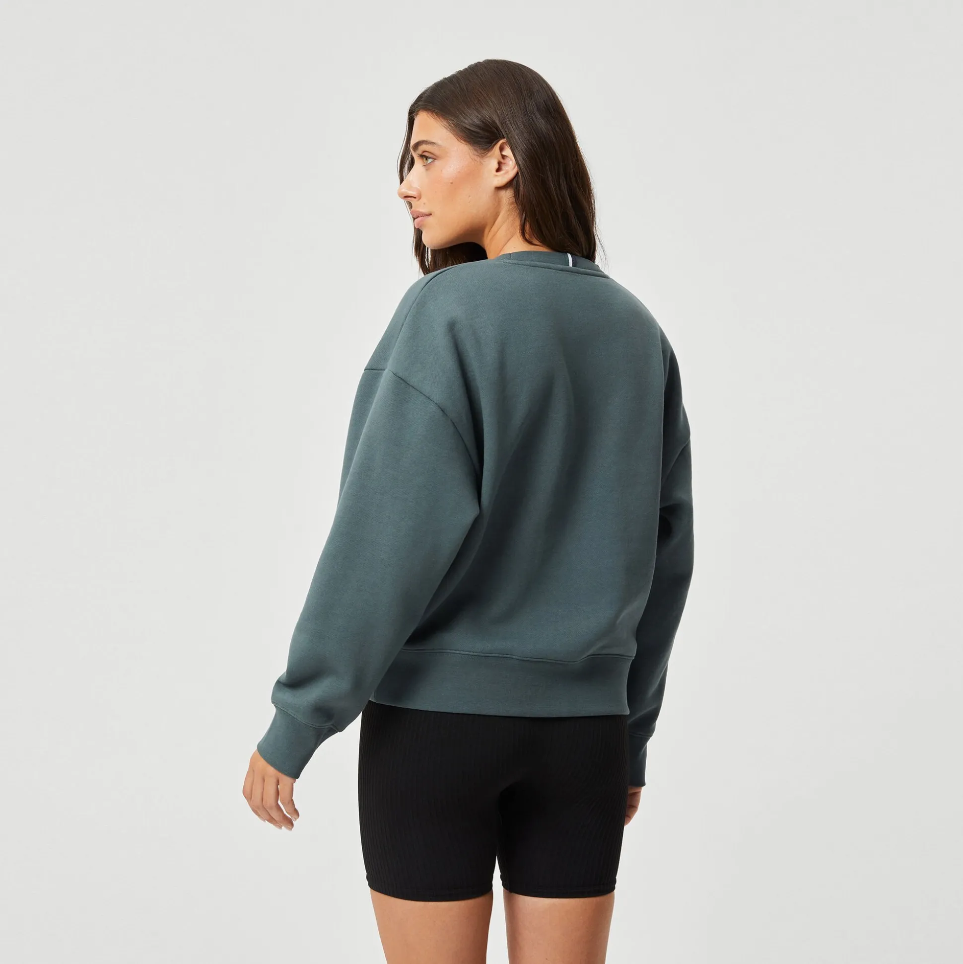Cheap Ace Boyfriend Sweatshirt Women - Dark Green Hoodies & Sweaters