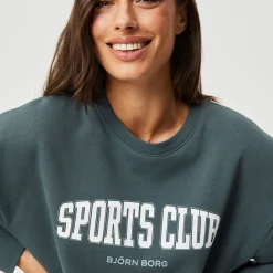 Cheap Ace Boyfriend Sweatshirt Women - Dark Green Hoodies & Sweaters