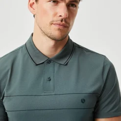 Outlet Ace Light Polo Men - Blue Grey Shirts