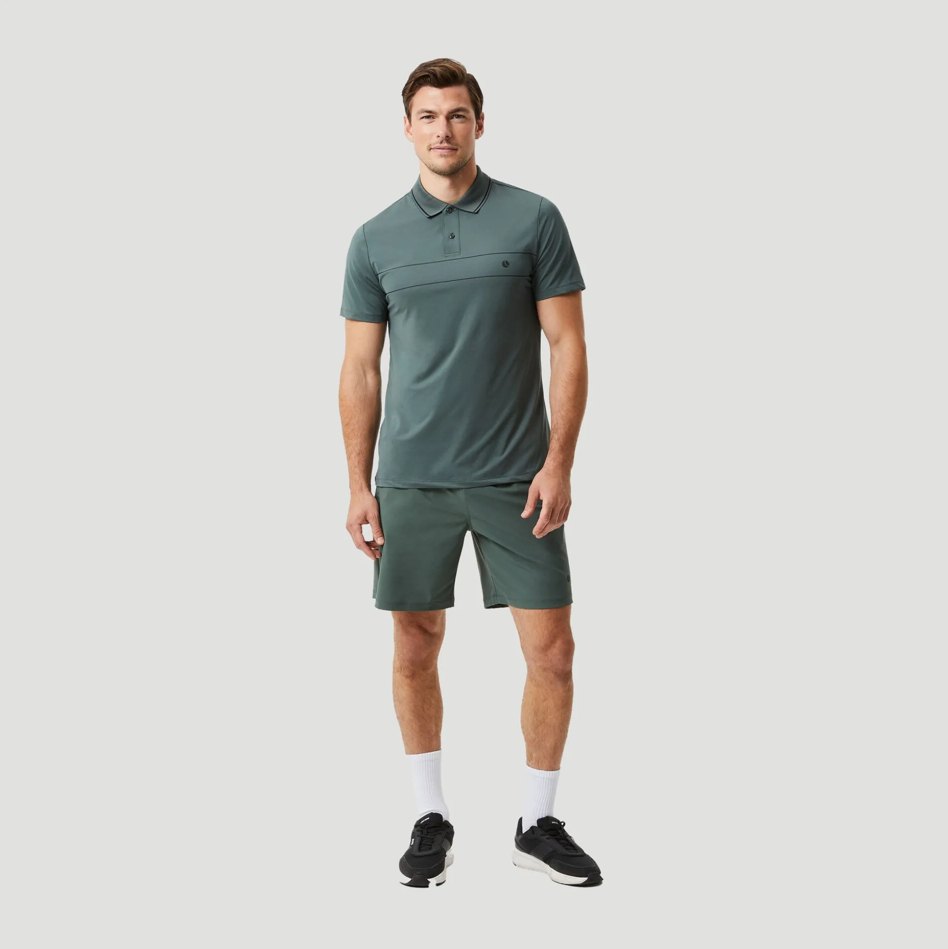 Outlet Ace Light Polo Men - Blue Grey Shirts