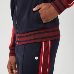 New Ace Retro Track Training Jacket Men - Dark Blue Jackets