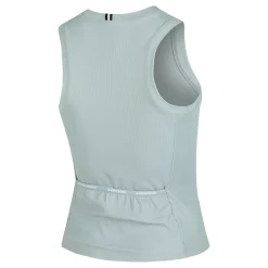 Online Ace Rib Pocket Tank Top Women - Light Blue Tops