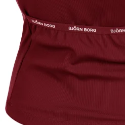 Store Ace Rib Pocket Tank Top Women - Dark Red Tops