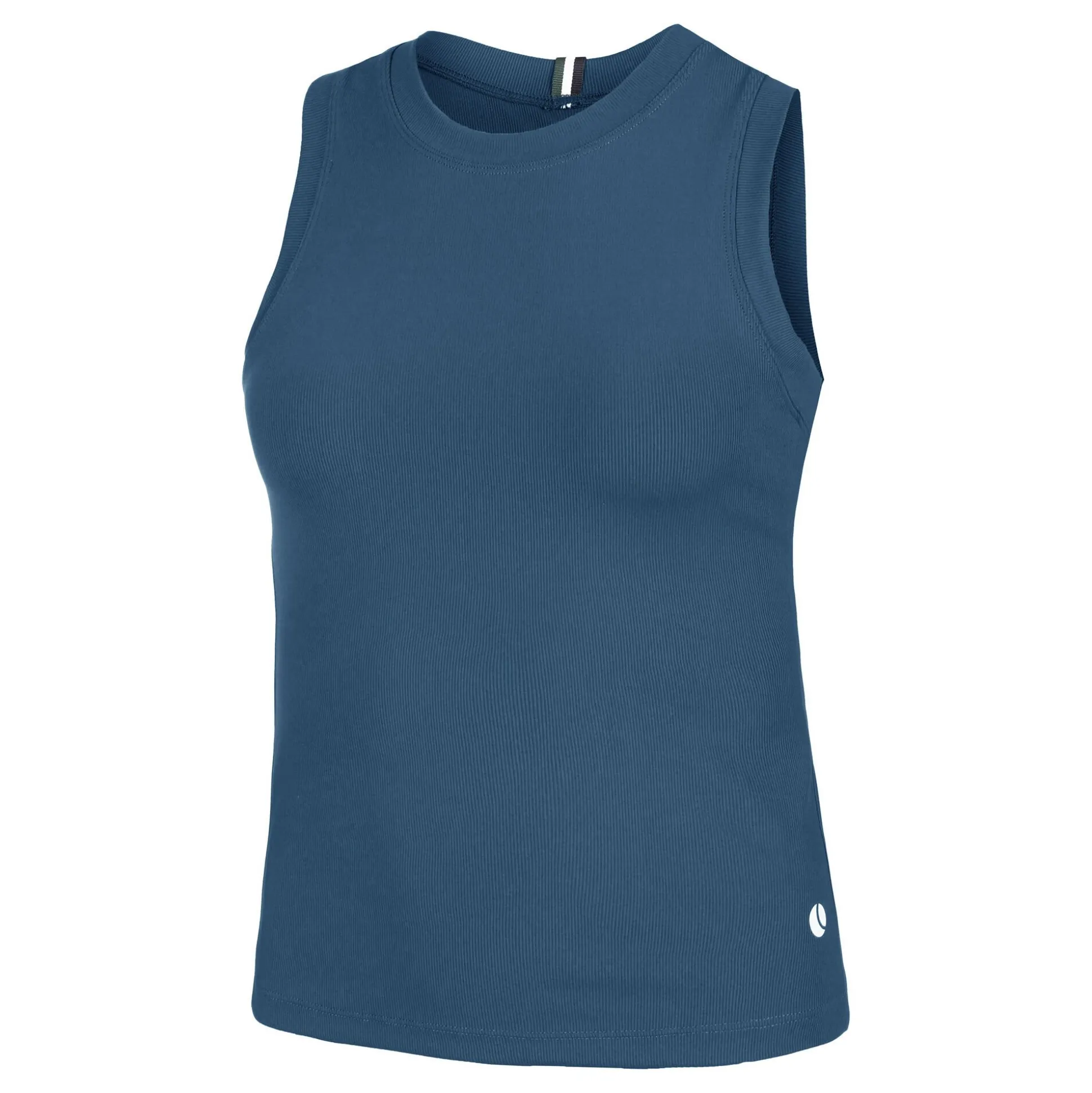 Best Ace Rib Pocket Tank Top Women - Dark Blue Tops