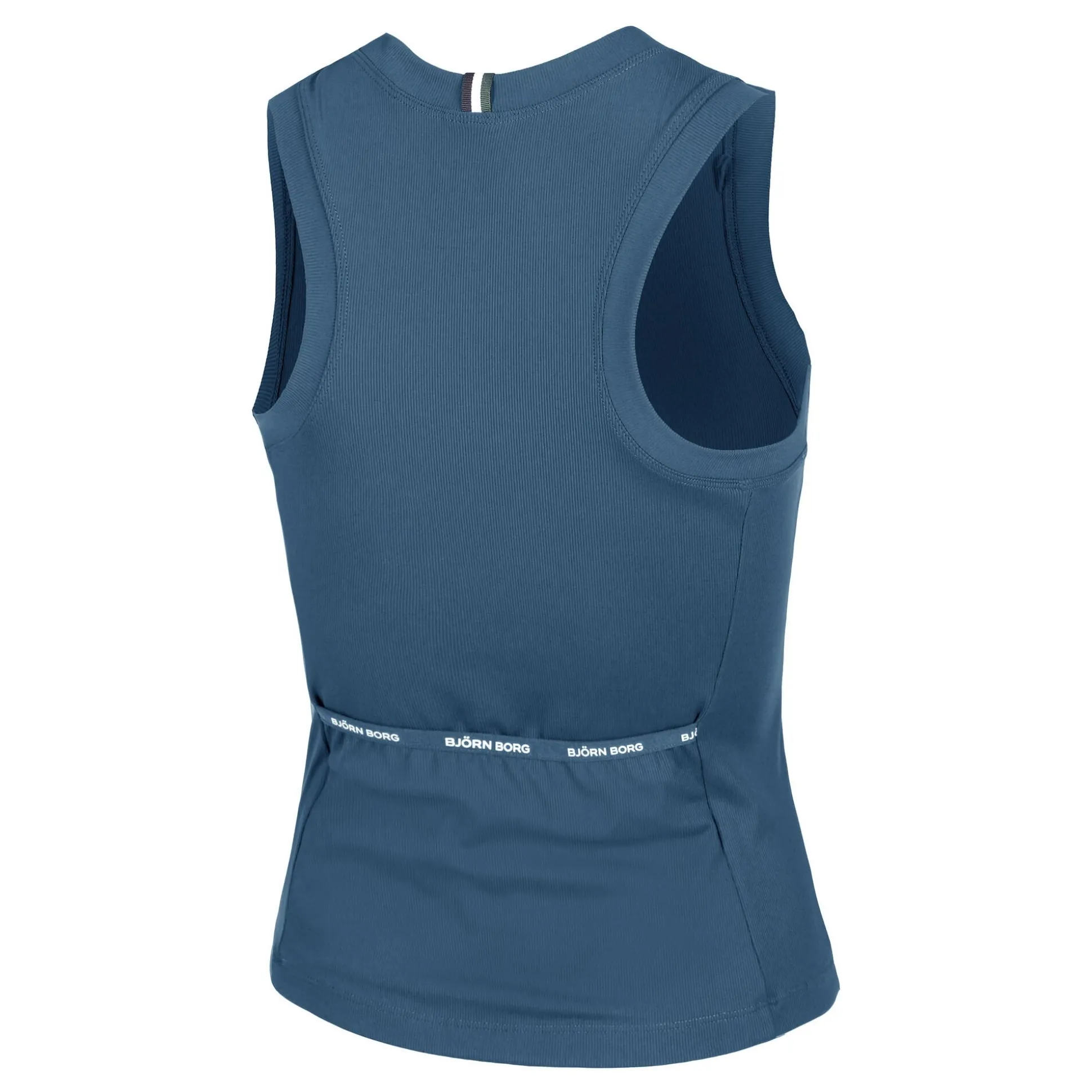Best Ace Rib Pocket Tank Top Women - Dark Blue Tops