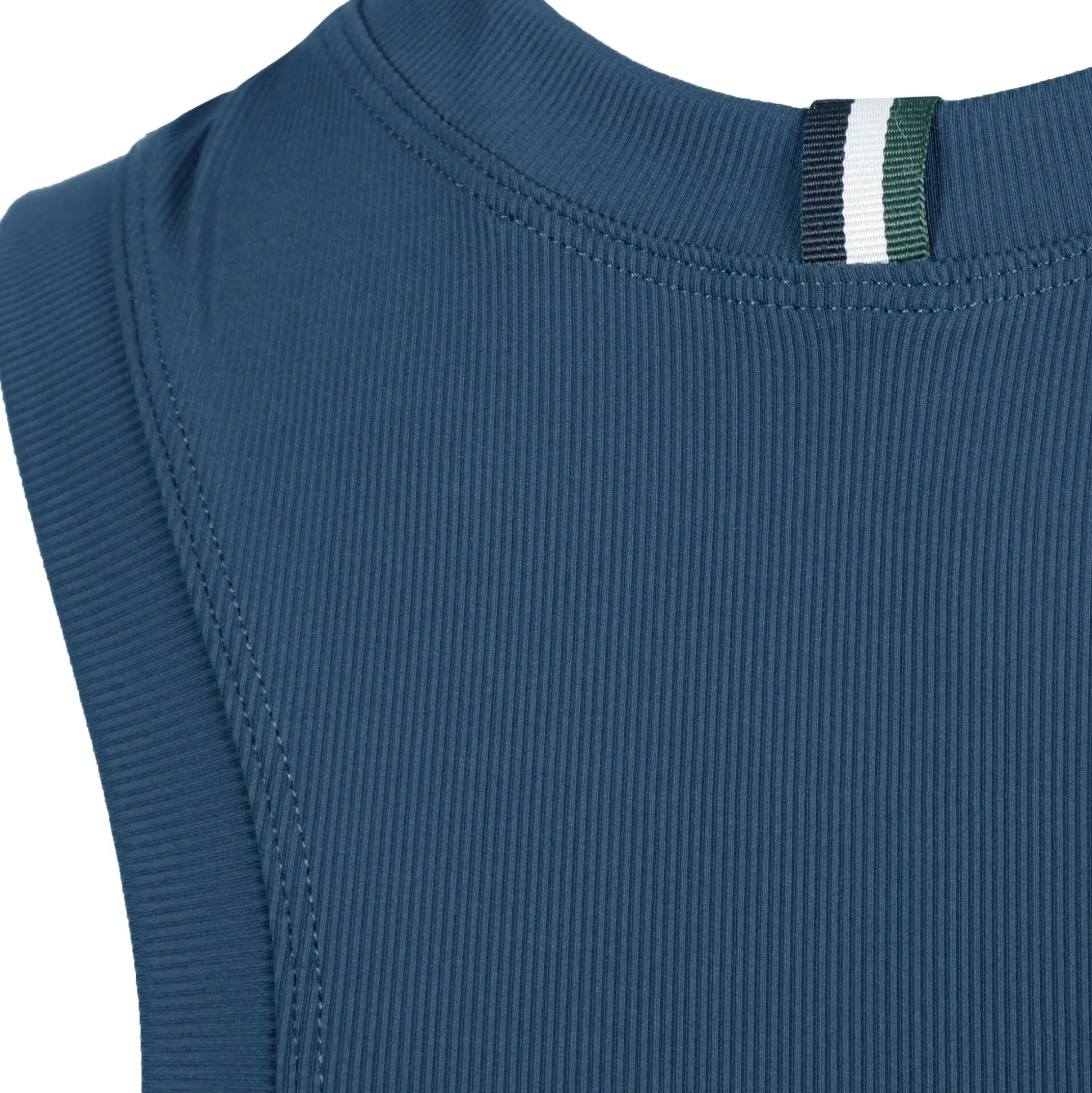 Best Ace Rib Pocket Tank Top Women - Dark Blue Tops