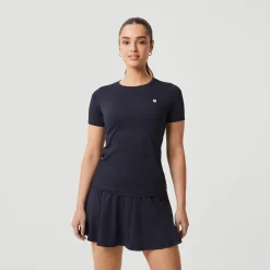 Outlet Ace Slim T-Shirt Women - Dark Blue Shirts