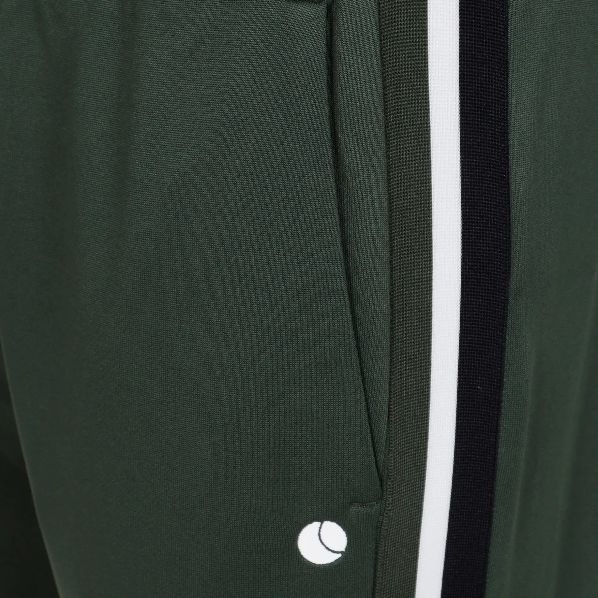 Discount ACE Tapered Training Pants Men - Dark Green, White Pants