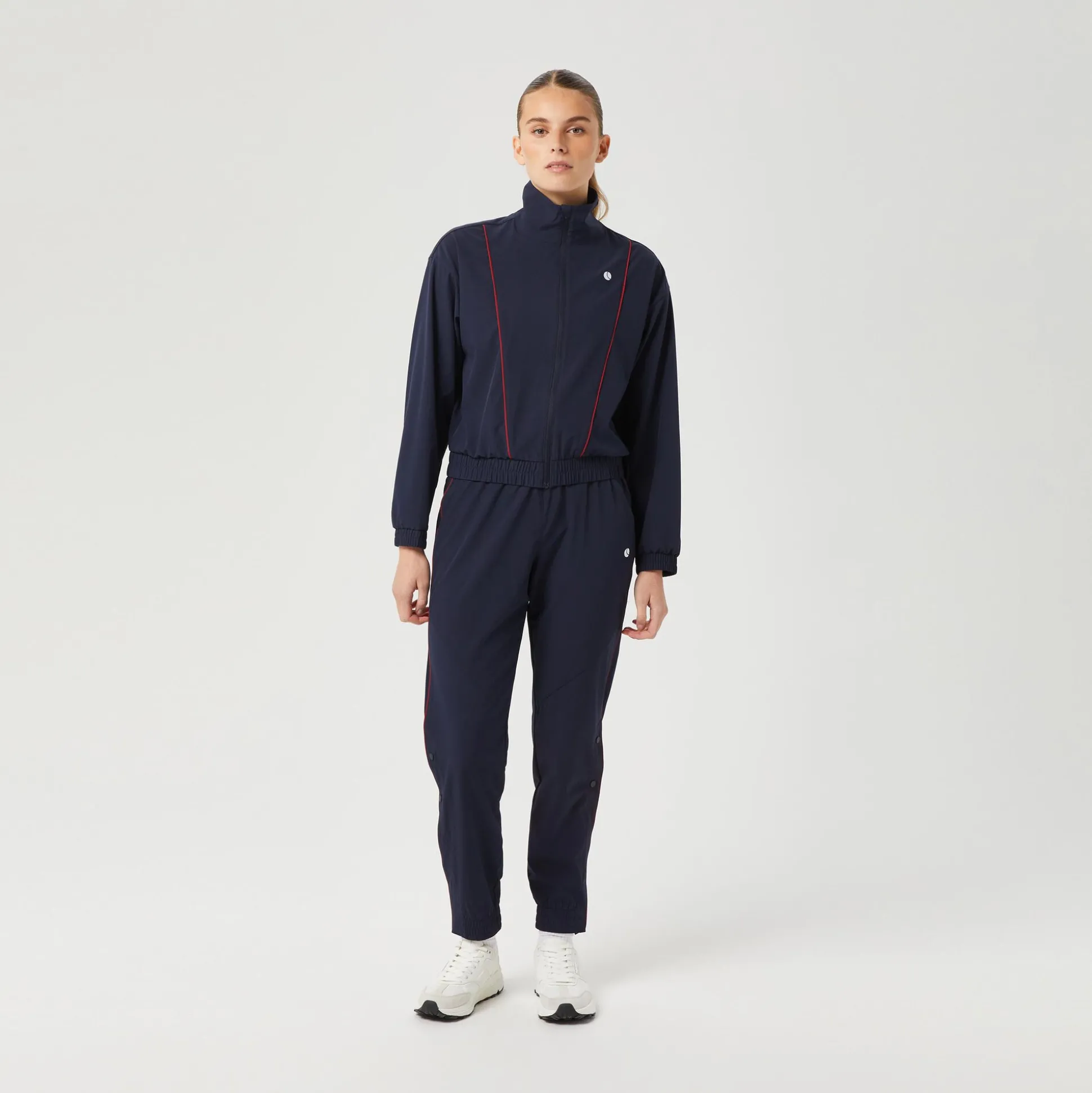 Flash Sale Ace Woven Track Training Jacket Women - Dark Blue Jackets