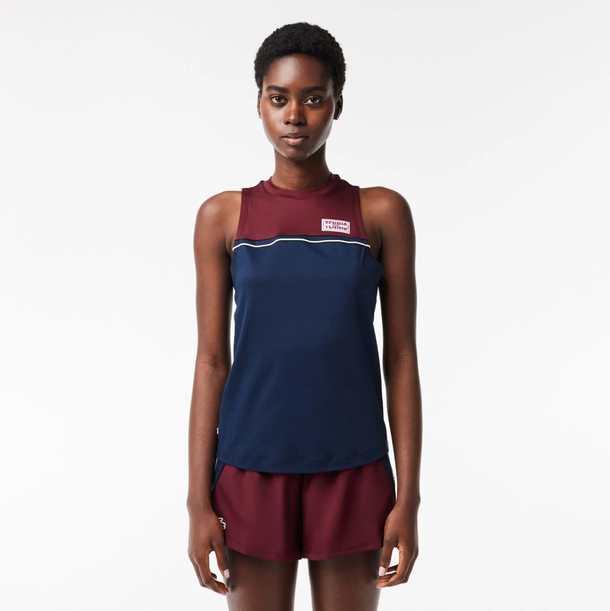 Store Active Performance Tank Top Women - Dark Blue, Dark Red Tops