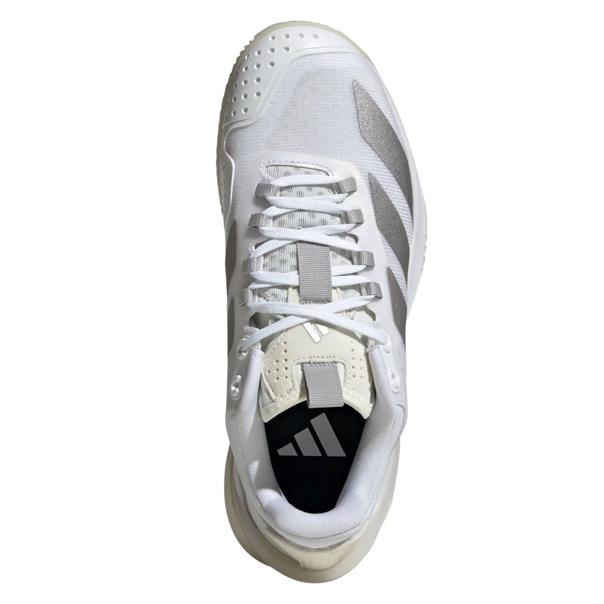 Sale Adizero Cybersonic Clay Court Shoe Women - White, Silver Clay Court Shoes