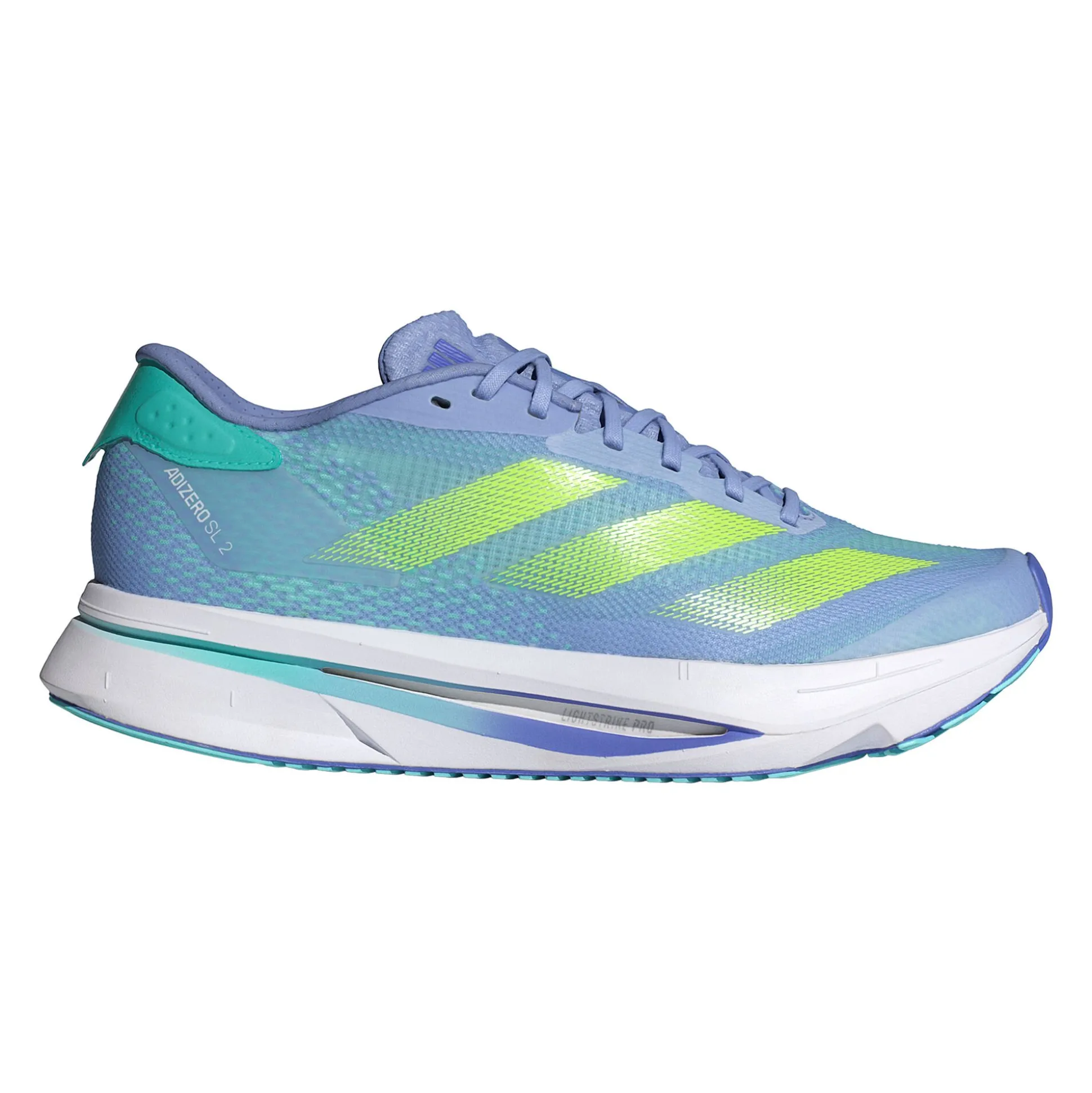 Fashion Adizero SL 2 Neutral Running Shoe Women - Light Blue, Lime Running Shoes