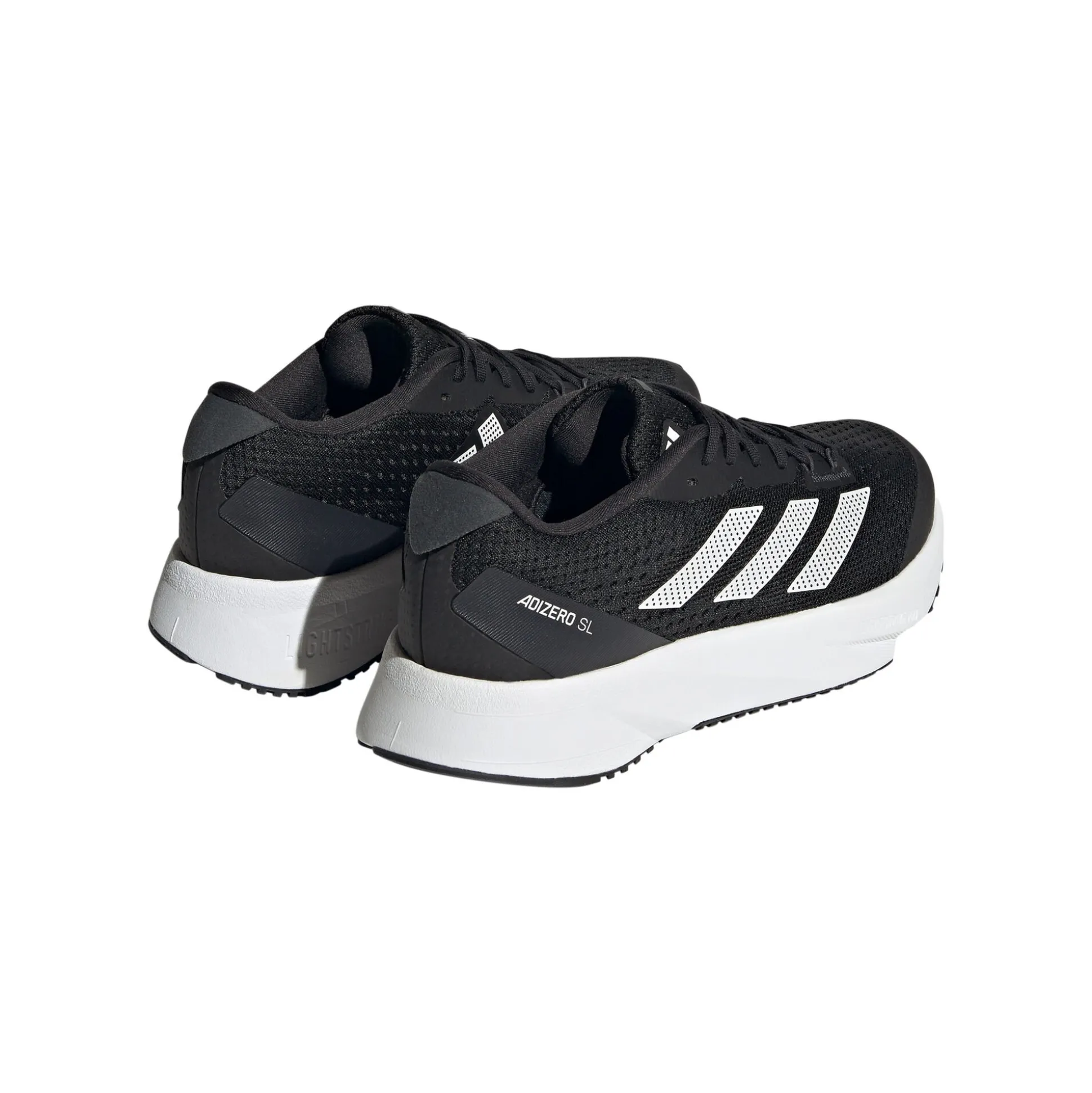 Discount Adizero SL Neutral Running Shoe Kids - Black, White Running Shoes