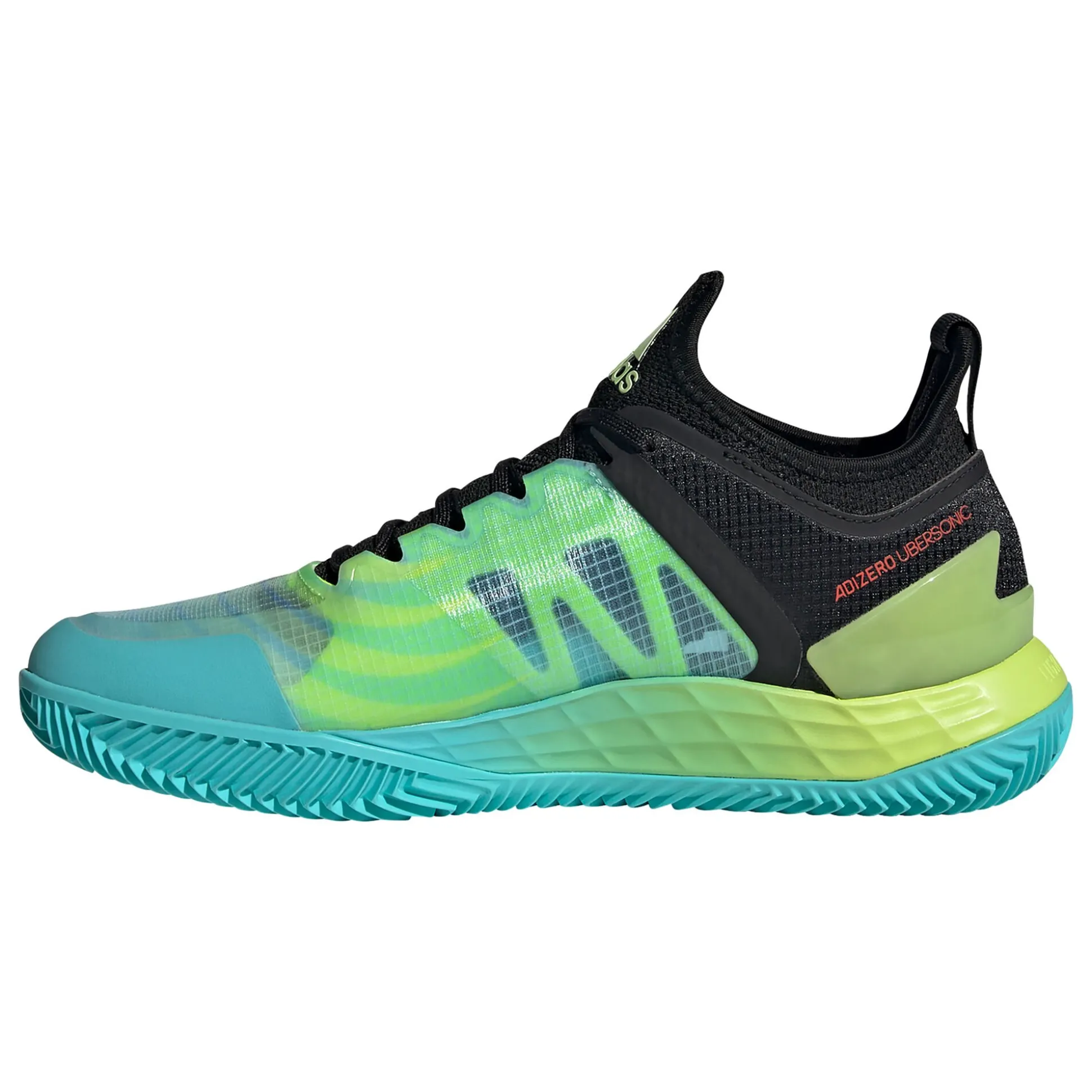 Best Sale Adizero Ubersonic 4 Clay Court Shoe Women - Turquoise, Black Clay Court Shoes