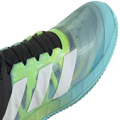 Best Sale Adizero Ubersonic 4 Clay Court Shoe Women - Turquoise, Black Clay Court Shoes