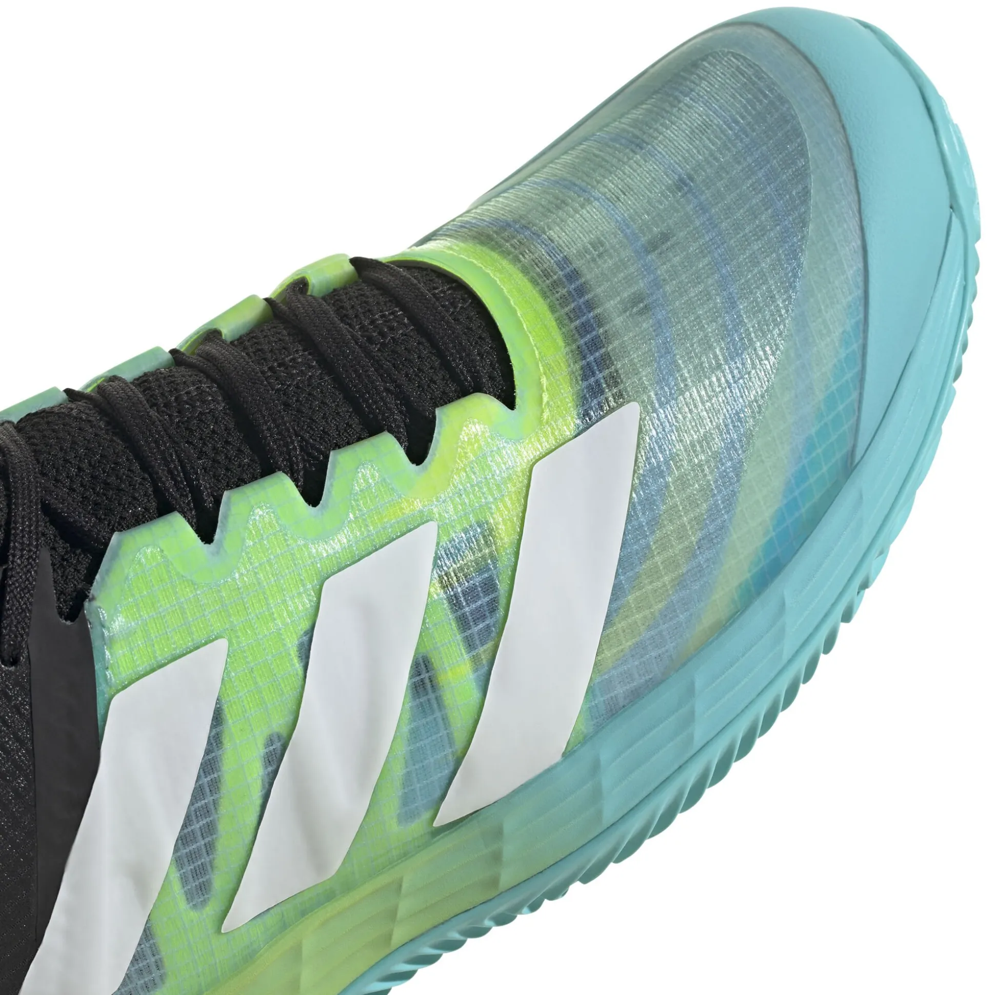Best Sale Adizero Ubersonic 4 Clay Court Shoe Women - Turquoise, Black Clay Court Shoes