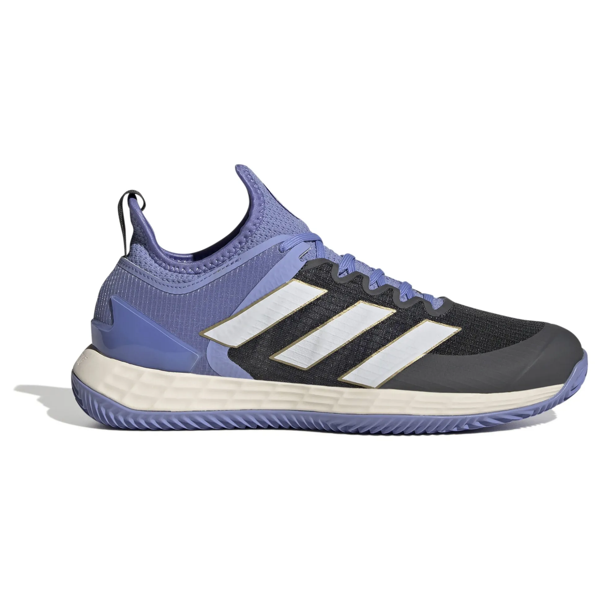 Discount Adizero Ubersonic 4 Clay Court Shoe Women - Black, Violet Clay Court Shoes