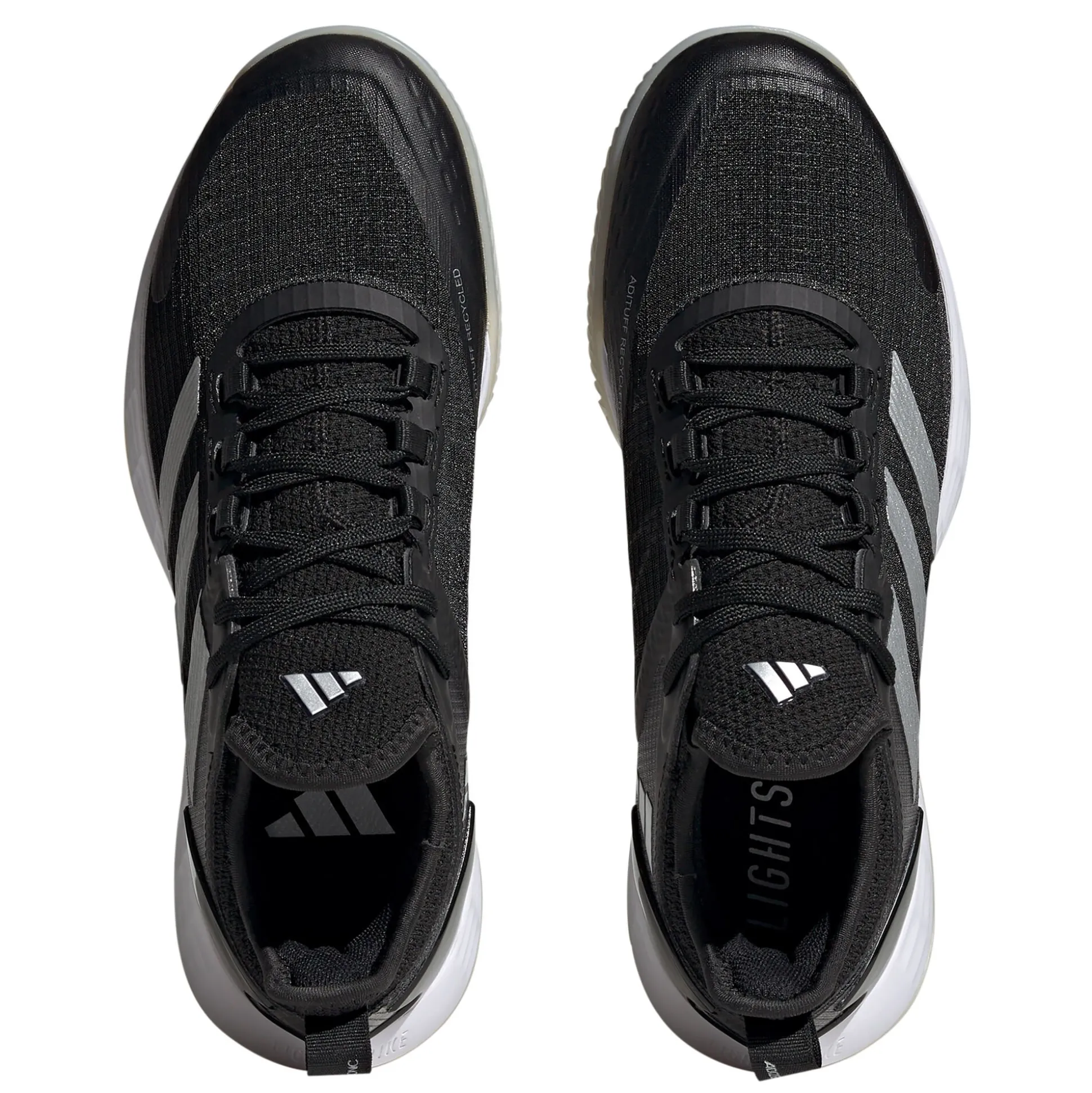 Online Adizero Ubersonic 4.1 Clay Court Shoe Women - Black, Silver Clay Court Shoes
