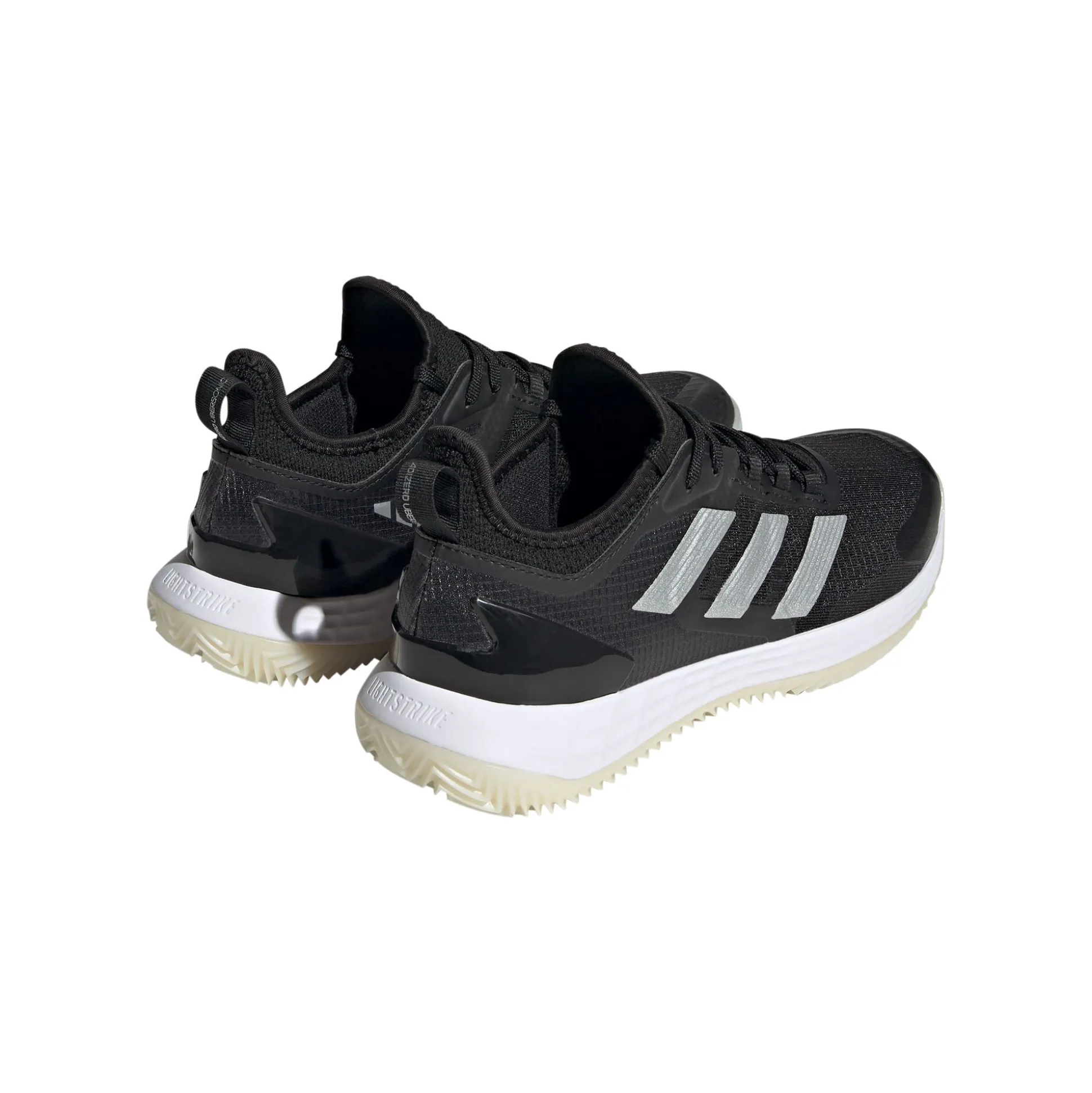 Online Adizero Ubersonic 4.1 Clay Court Shoe Women - Black, Silver Clay Court Shoes