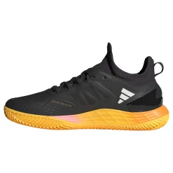 Store Adizero Ubersonic 4.1 Clay Court Shoe Men - Black, Orange Clay Court Shoes