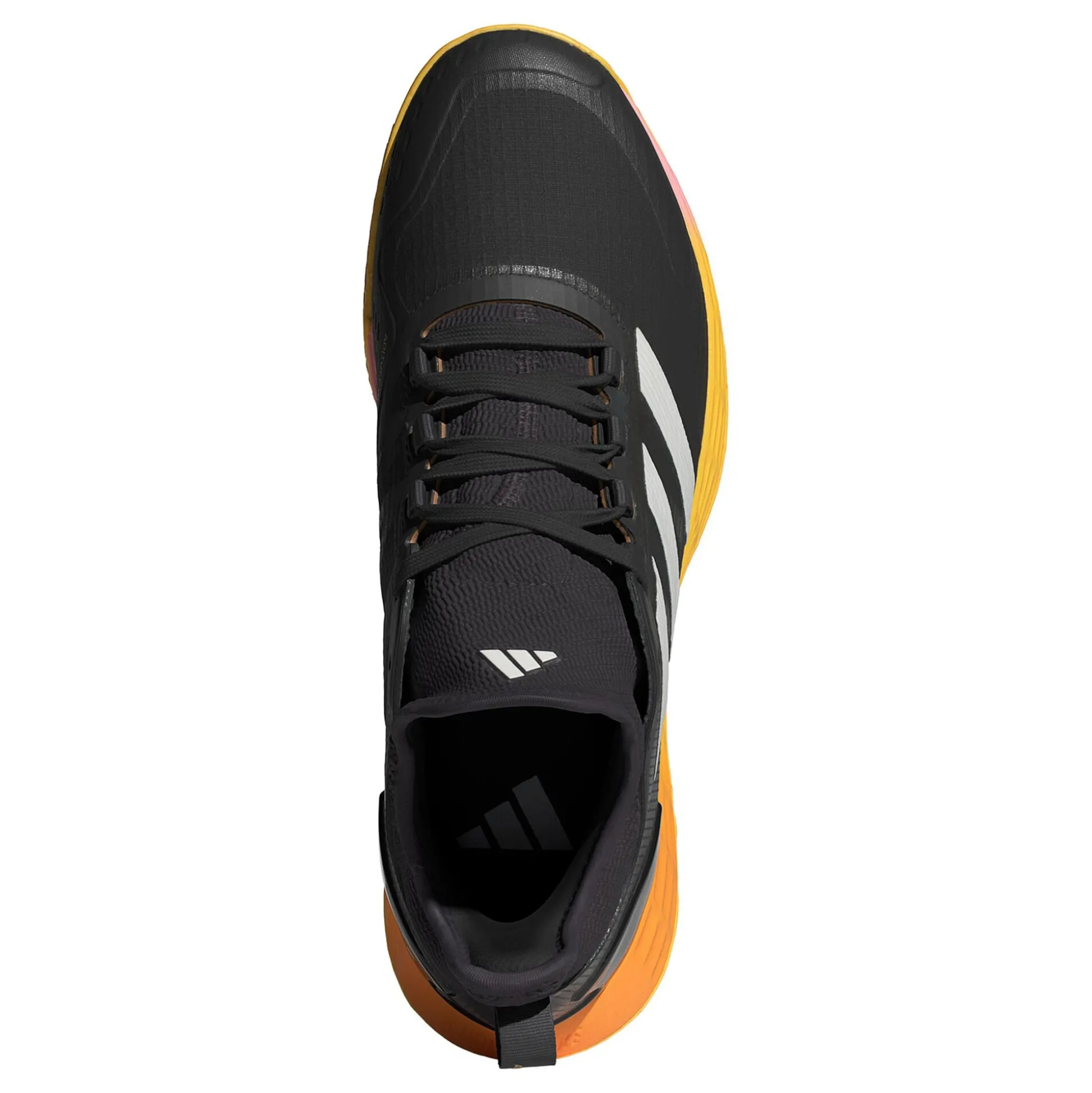 Store Adizero Ubersonic 4.1 Clay Court Shoe Men - Black, Orange Clay Court Shoes