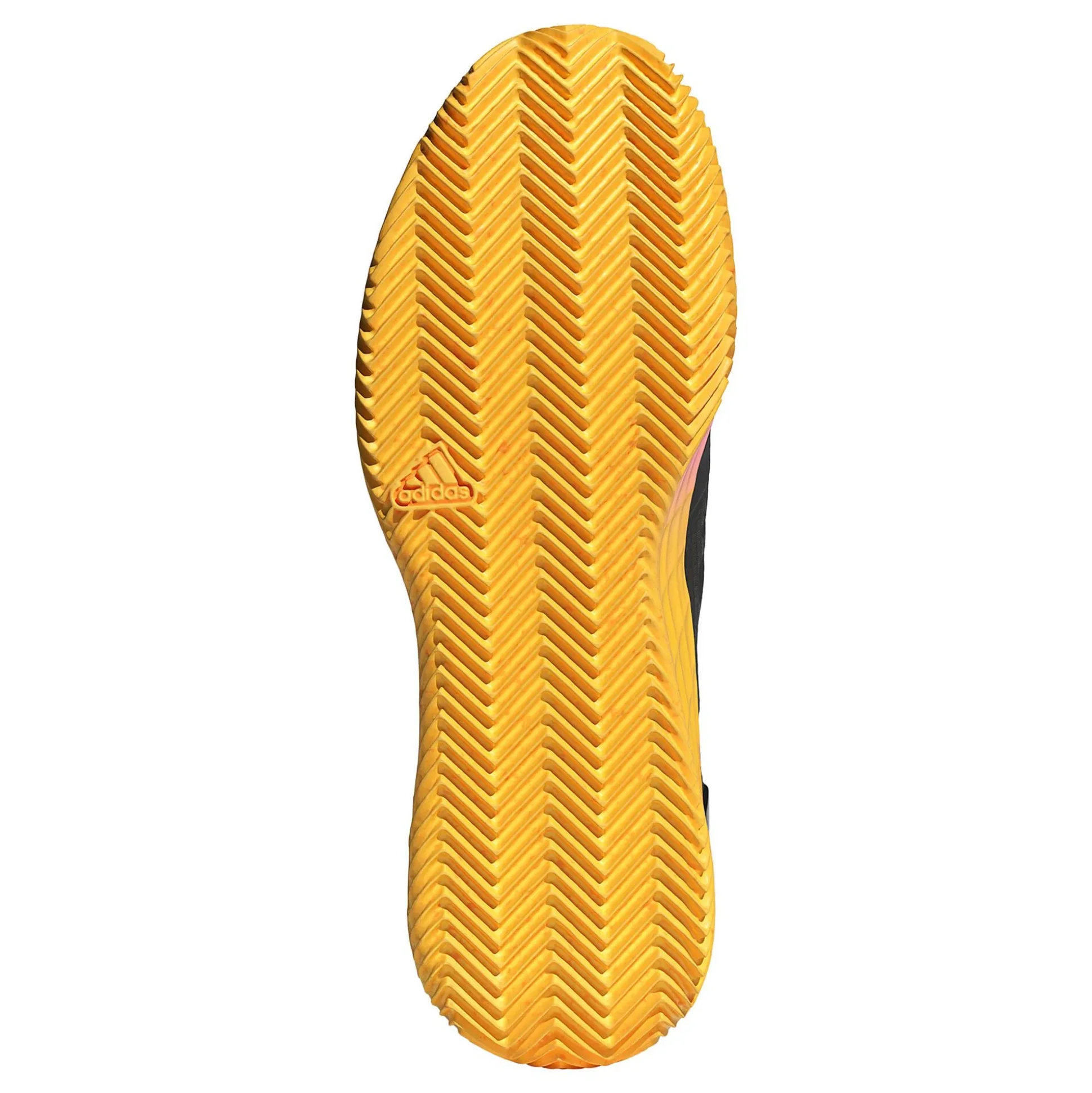 Store Adizero Ubersonic 4.1 Clay Court Shoe Men - Black, Orange Clay Court Shoes