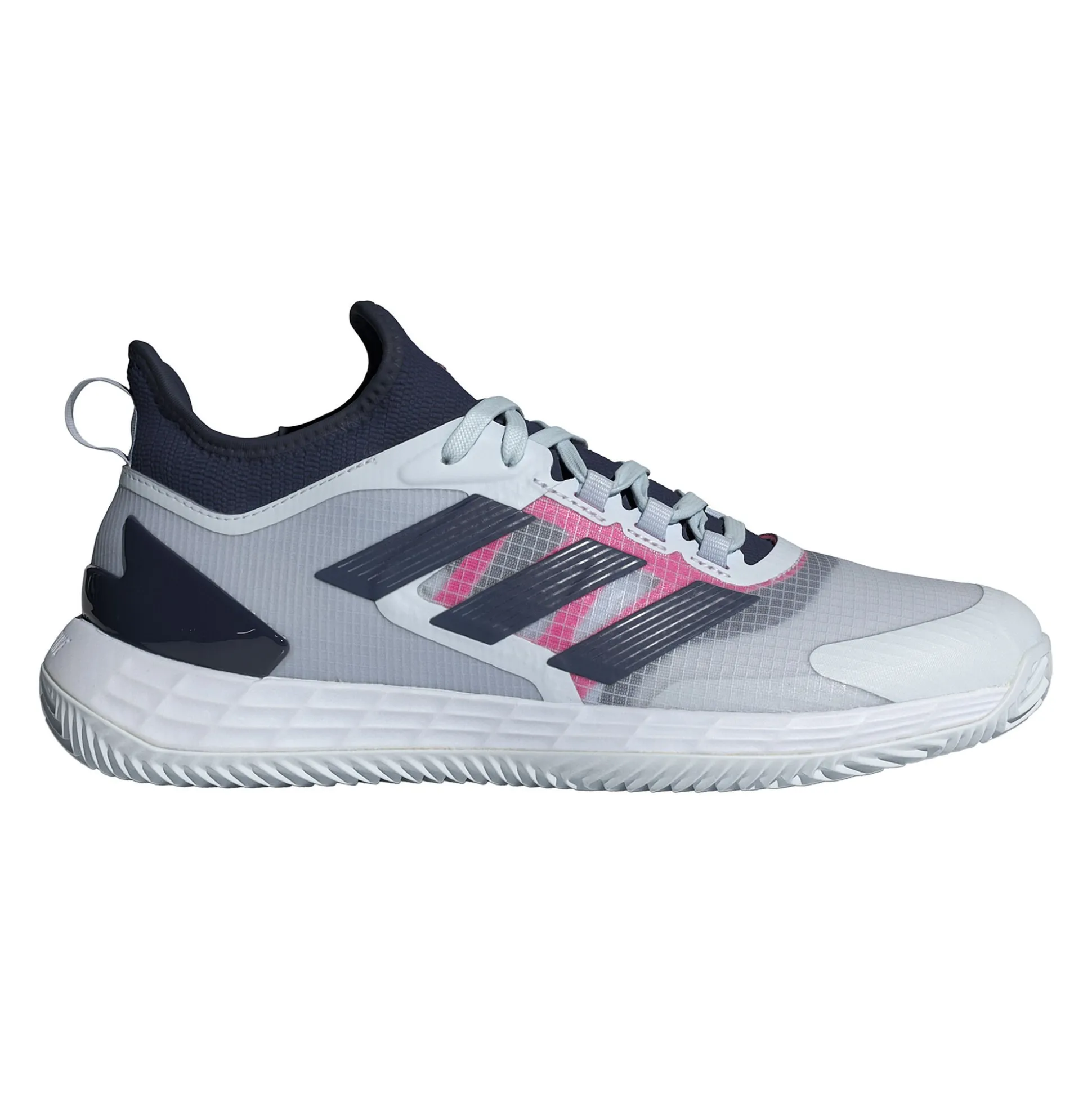 Discount Adizero Ubersonic 4.1 Clay Court Shoe Men - Lightgrey, Dark Blue Clay Court Shoes