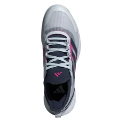 Discount Adizero Ubersonic 4.1 Clay Court Shoe Men - Lightgrey, Dark Blue Clay Court Shoes