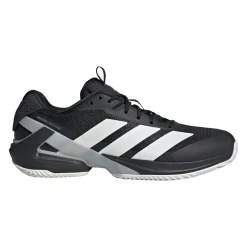 Hot Adizero Ubersonic 5 Clay Court Shoe Men - Black, Silver Clay Court Shoes