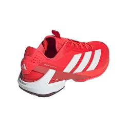 Outlet Adizero Ubersonic 5 Clay Court Shoe Men - Red, White Clay Court Shoes
