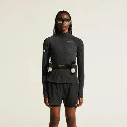 New ADV SUBZ Wool 3 Running Shirt Women - Dark Grey Running Clothing