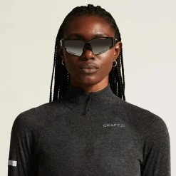New ADV SUBZ Wool 3 Running Shirt Women - Dark Grey Running Clothing