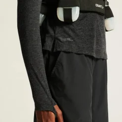 New ADV SUBZ Wool 3 Running Shirt Women - Dark Grey Running Clothing