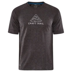 Store ADV Trail Wool Running Shirt Men - Dark Grey Running Clothing