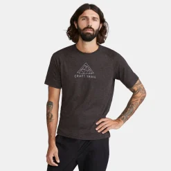 Store ADV Trail Wool Running Shirt Men - Dark Grey Running Clothing