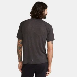 Store ADV Trail Wool Running Shirt Men - Dark Grey Running Clothing