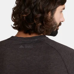 Store ADV Trail Wool Running Shirt Men - Dark Grey Running Clothing